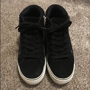 Black platform Steve Maddens